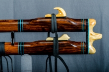 Ironwood (desert) Native American Flute, Minor, Low C-4, #J20Ga (13)